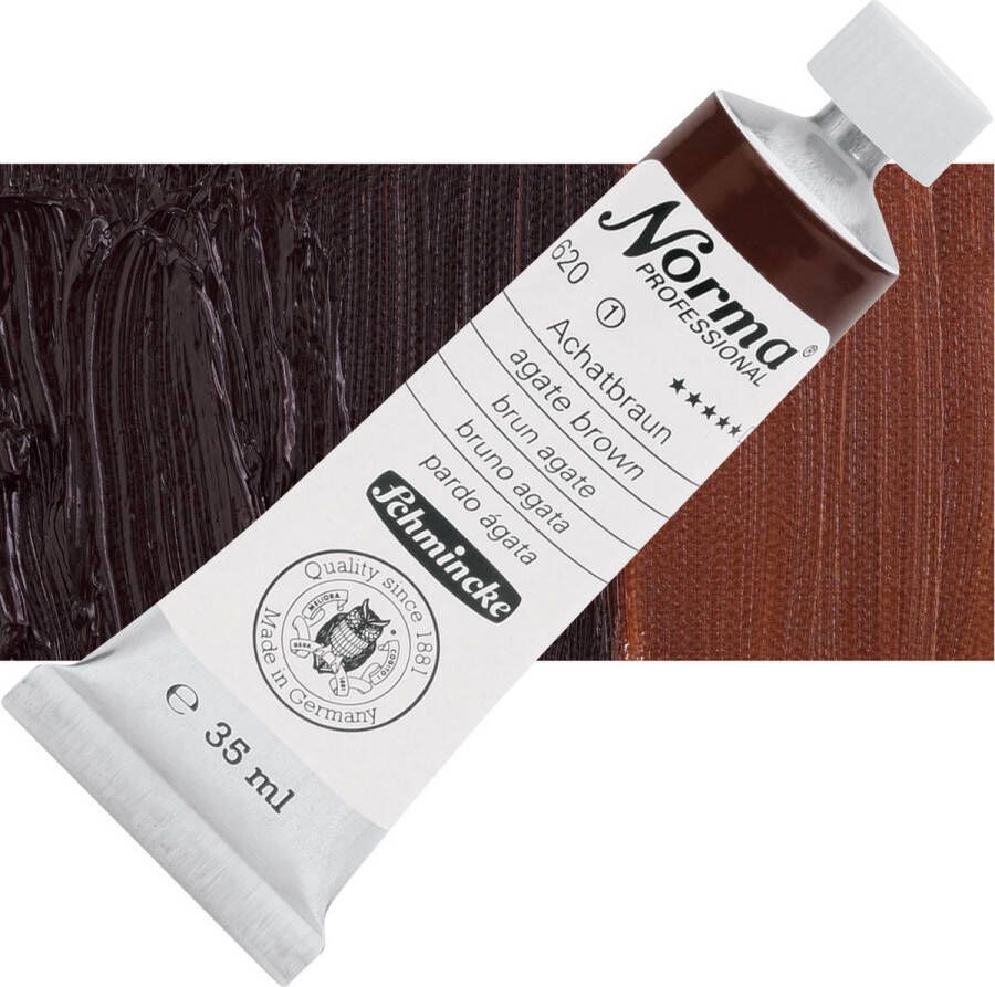 Schmincke Norma Professional Olieverf 35ml Agate Brown (620)