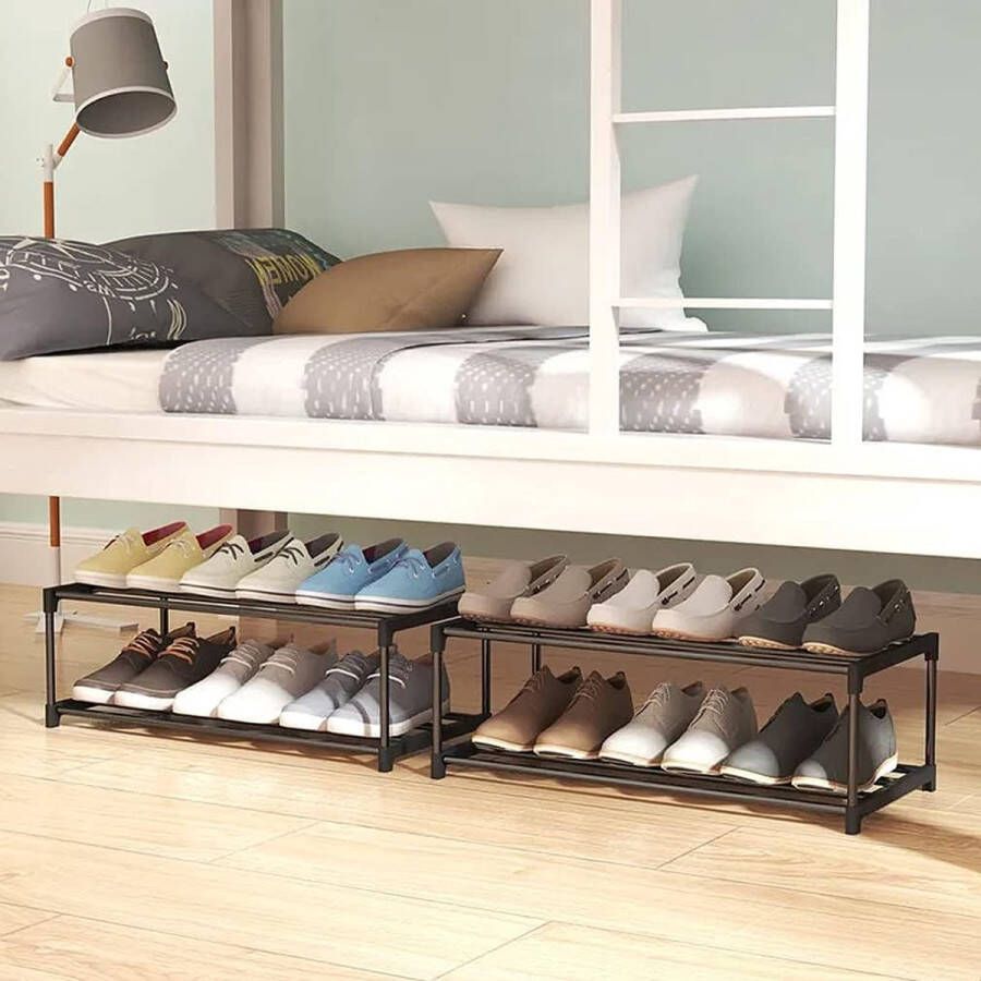 Schoenenrek schoenenopberger shoe rack shoe storage 60D x 28B x 18H centimeter