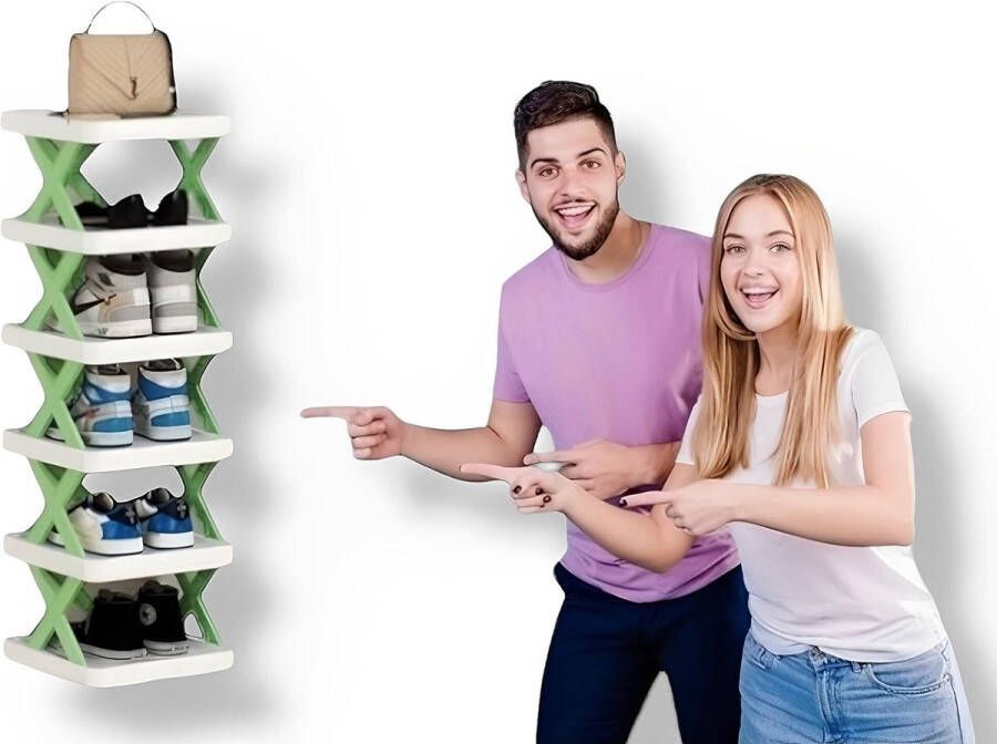 Schoenenrek voor kasten slaapkamers en entrees rekken kast schoenenrek en metgezel voor rekken en entree schoenenrek wit (blauw)