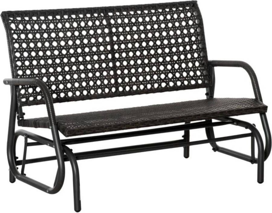 Schommelbank Tuinbank Bank Tuinmeubelen 70 x 120 x 84 cm