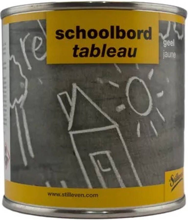 Schoolbord verf geel 0.25ml