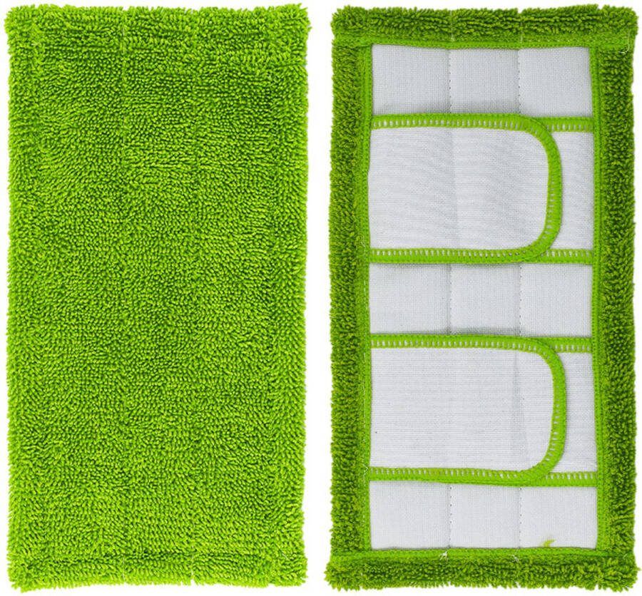 Schoonmaakdoek Dweil-Microvezeldoek Voor Sweeper Dweil -Microvezeldoek Dweilsysteem Accessoires-Nat en droog gebruik-Herbruikbare doeken voor Swiffer Sweeper 4-packs- herbruikbare dweilpads-microvezel