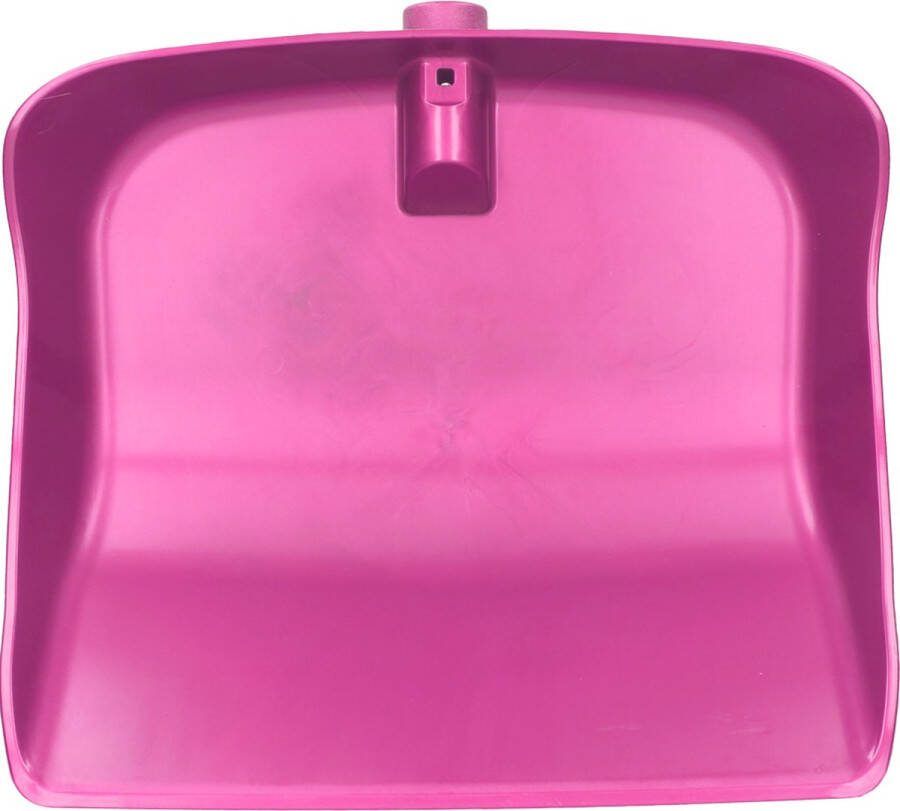 Schop Roze Stalschep Polycarbonaat Sneeuwschep voor Vloer en Grint Sterk Materiaal 0.865 kg Zonder steel