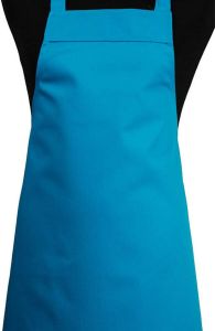 Schriks Keukenschort uni gekleurd SH4533 Turquoise
