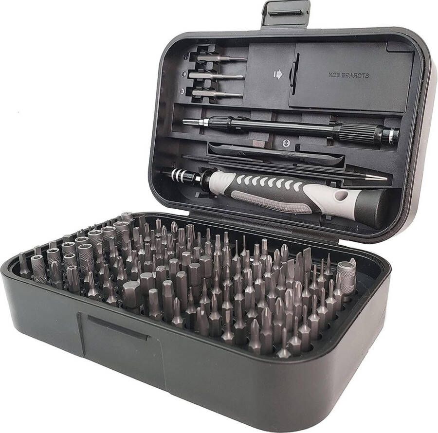 Schroevendraaier Kit Set 130 in 1 Reparatie en Demontage Toolbox voor Computer MacBook PC iPhone Laptop SmartPhone