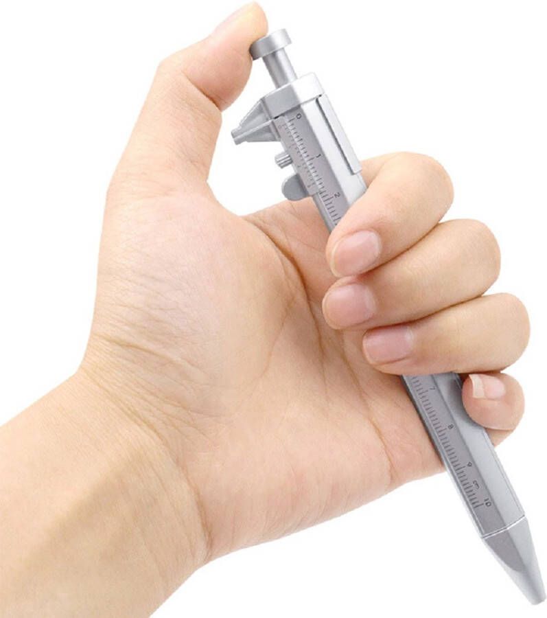 Schuifmaat pen Gereedschaptool Kunstof 2-in-1 Gadget