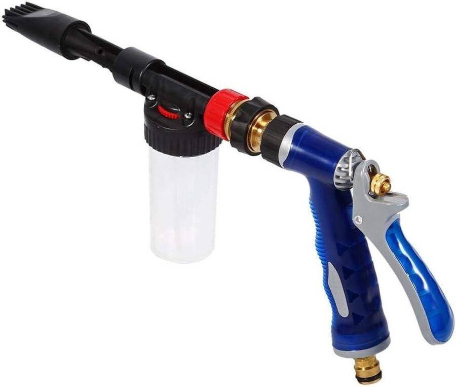 Schuimpistool voor automatische reiniging 2-in-1 verstelbaar autowassen Foamaster Watersproeier Sneeuw schuimpistool Reiniging Sproeier met snelaansluiting