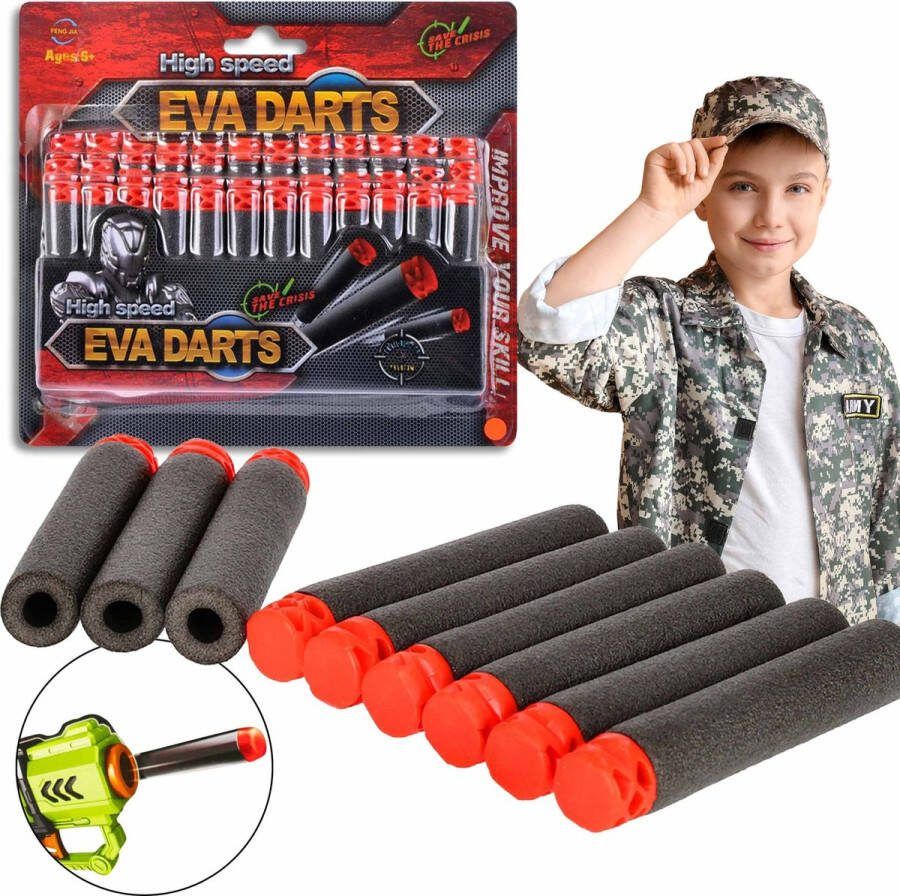 Schuimprojectielen voor speelgoedpistool voor kinderen 36 stuks