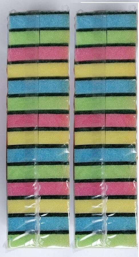 Schuursponsjes 2 x 28 stuks (56 stuks)|Schoonmaak sponsjes| Schuurspons| Schoonmaak spons| Afwas spons| Keuken spons