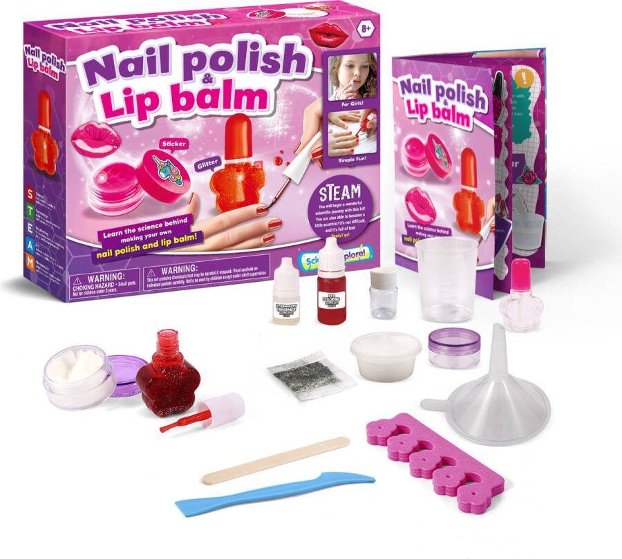 Science explore! scheikunde experimenteerset -wetenschap speelgoed experimenteren experimenten voor kinderen experimenteerdozen make up speelgoed T3512G DC3348