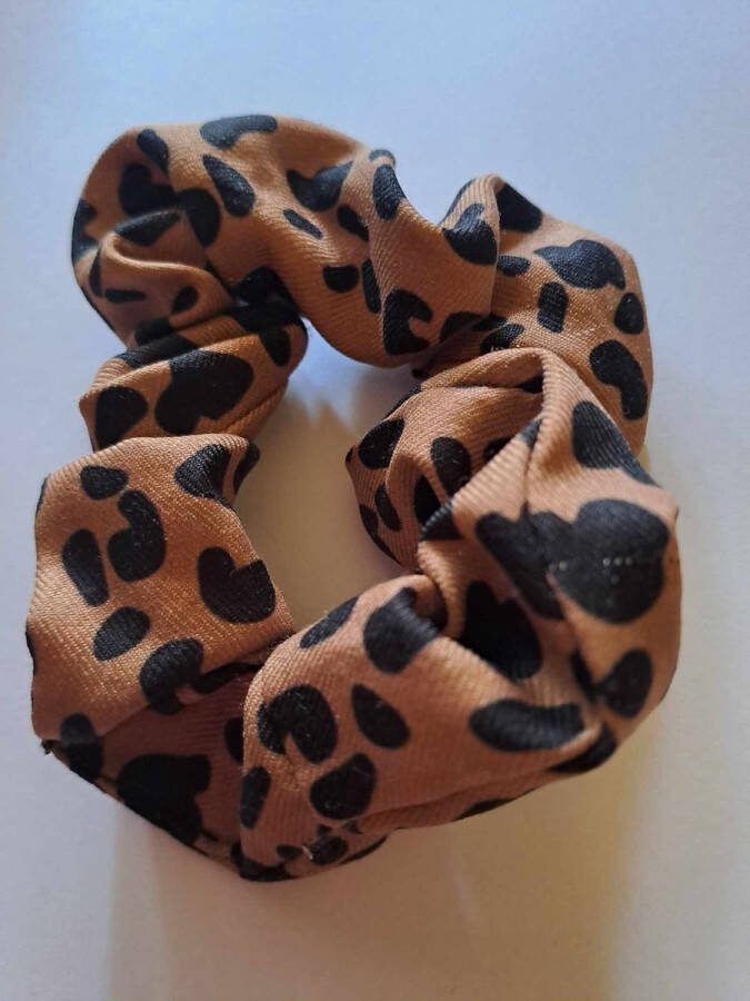 Scrunchie dierenprint
