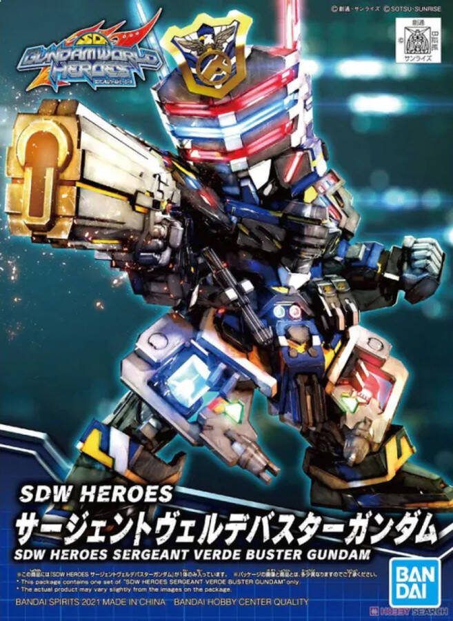 Merkloos Sans marque Sdw Heroes: Sergeant Verde Buster Gundam Model Kit