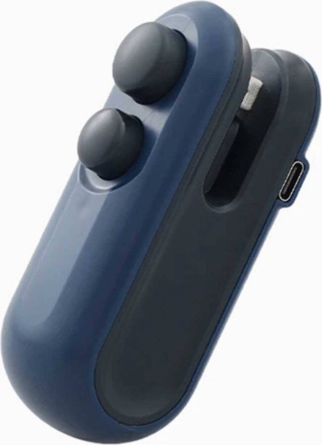 Sealer en afsnijder Verwarmd Klein Handmodel Eten bewaren sealmachine seal apparaat plastic afdichter voedsel hergebruiken vacuummachine vacuumsealer inclusief oplader