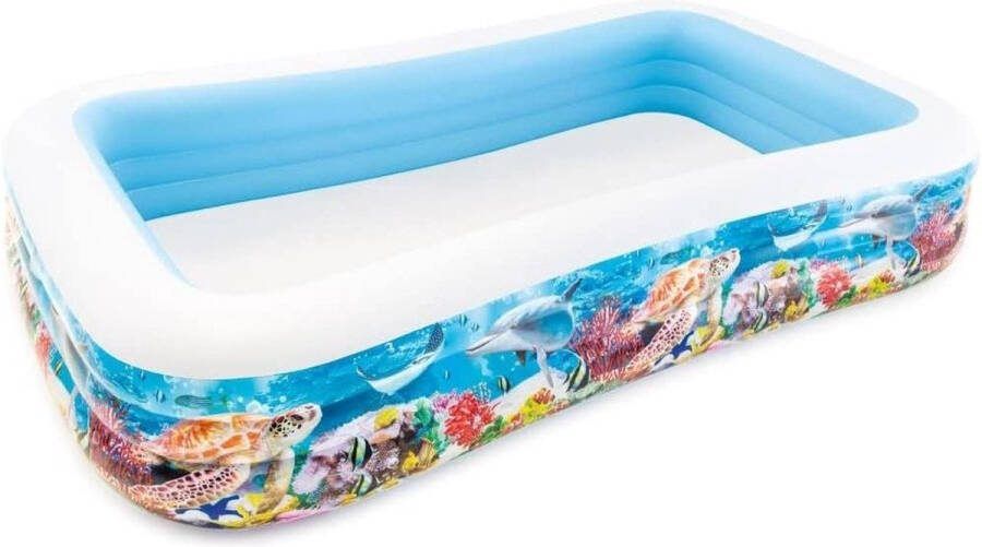 Sealife Kinderzwembad 305cm x 183cm x 56cm groot familie zwembad