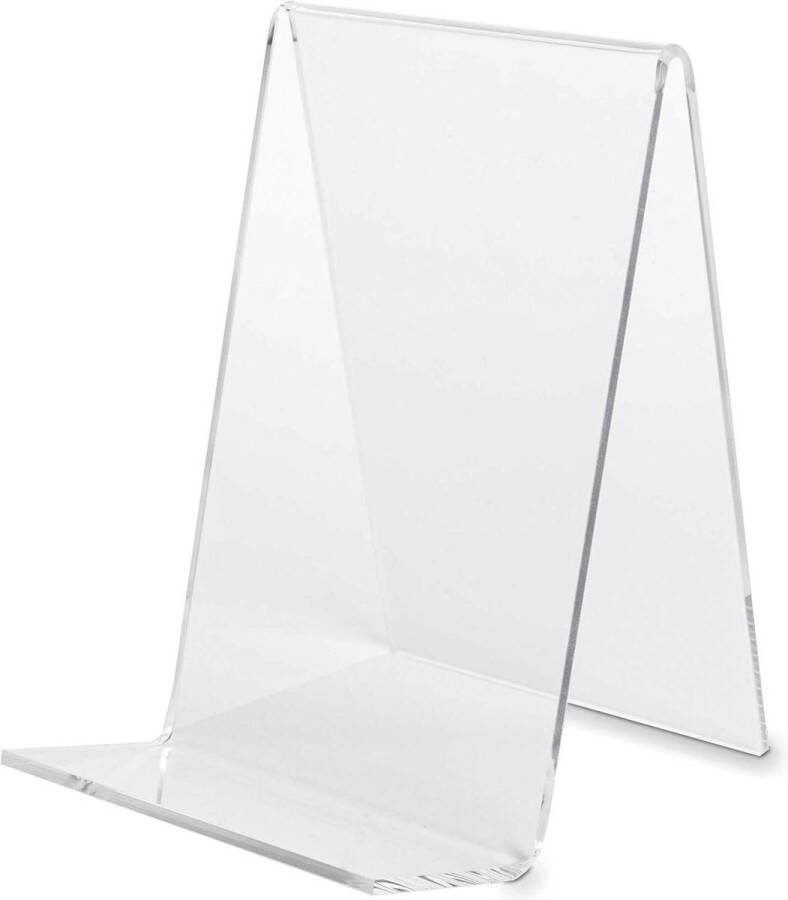 Set van 10 boekensteunen ECO Hoek-boekhouder voor boeken Origineel Plexiglas 100 cm 10 stuks book stand