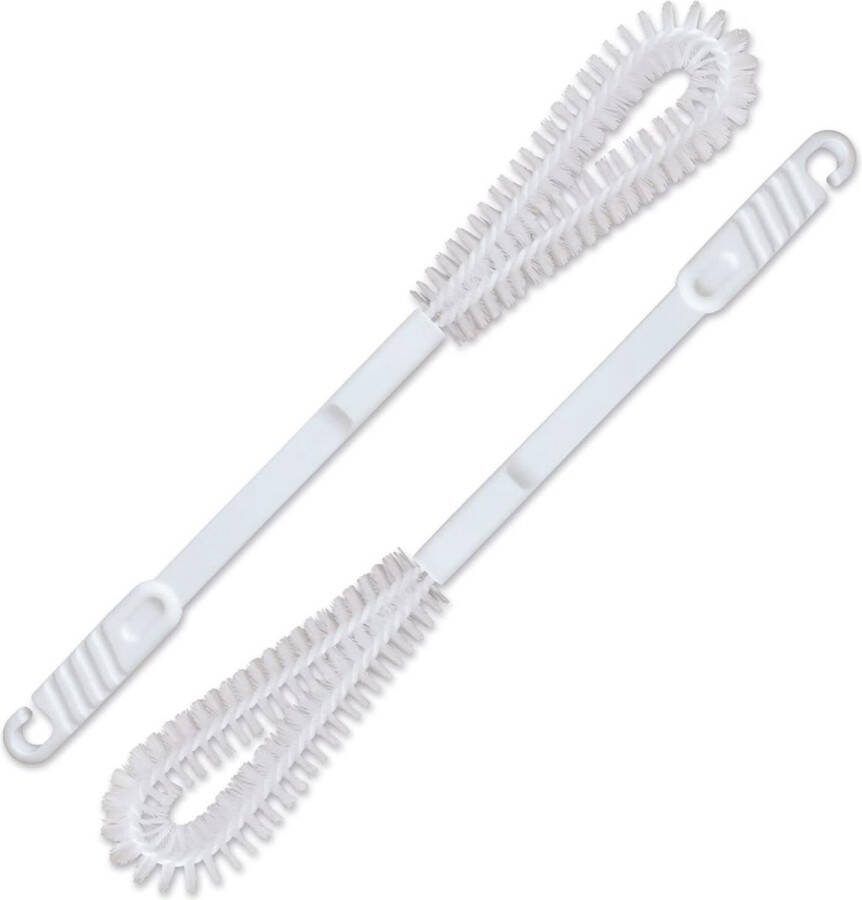 Set van 2 flexibele urinoirborstels voor urinoirreiniging toiletreiniging smalle toiletborstel voor urinoirs Accessoires voor urinoirverzorging