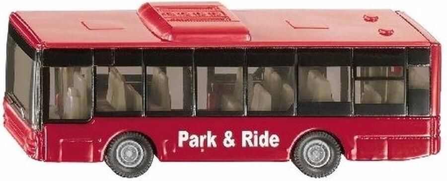 Set van 2x stuks Siku speelgoed Lijnbussen voertuigen auto's autobussen