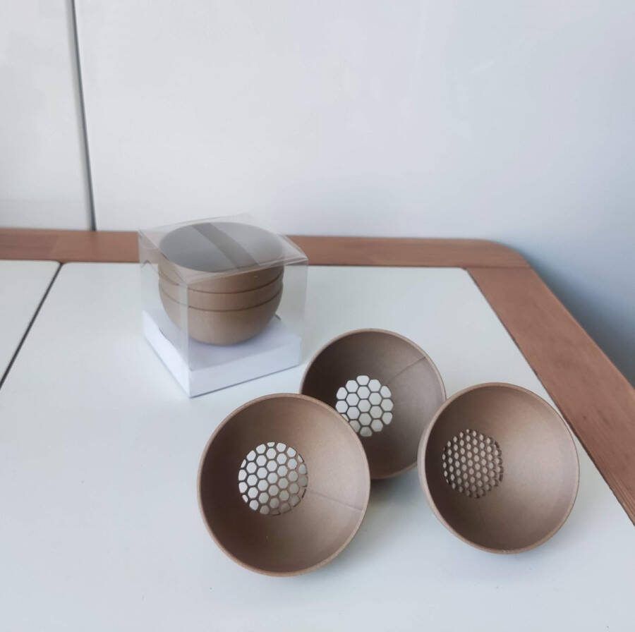 Set van 3 vergieten diameter 80mm