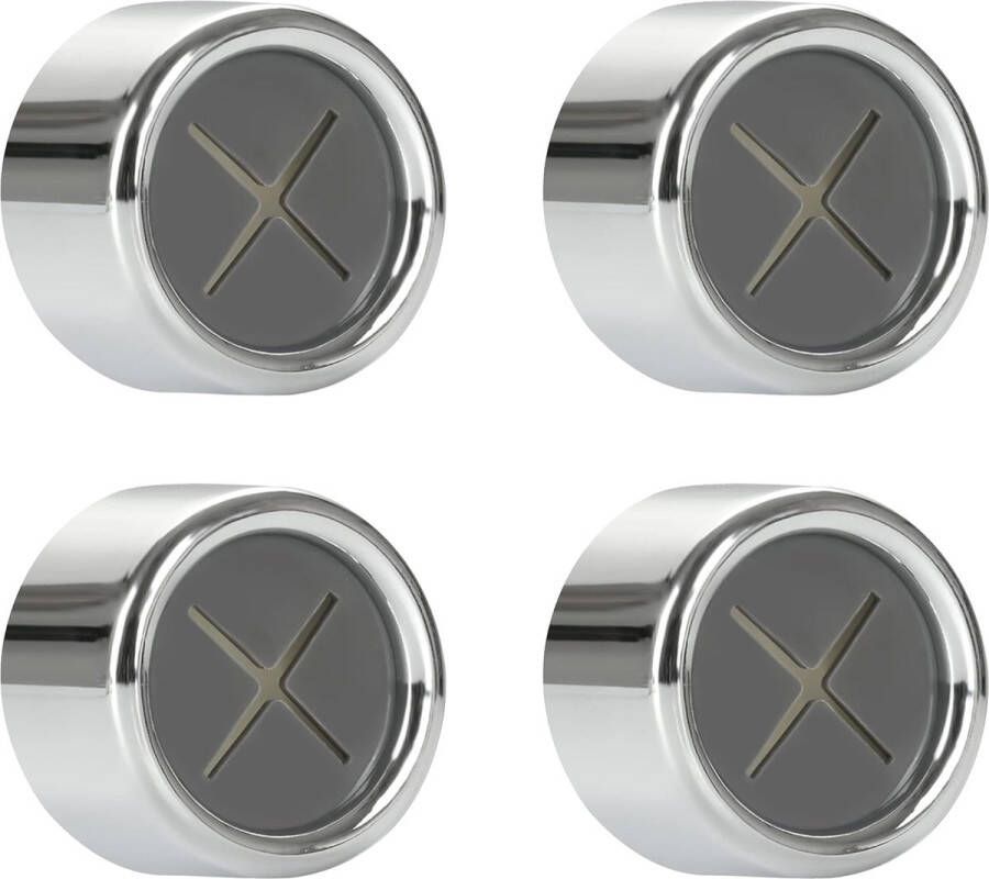 Set van 4 theedoekenhouders zonder boren handdoekklem voor keuken badkamer huishouden Mitavo