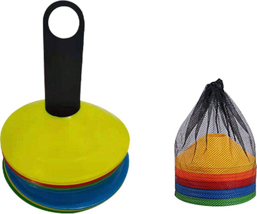 Set van 50 Pionnen Voetbal Trainingsmateriaal Spullen Voetbal accessoires