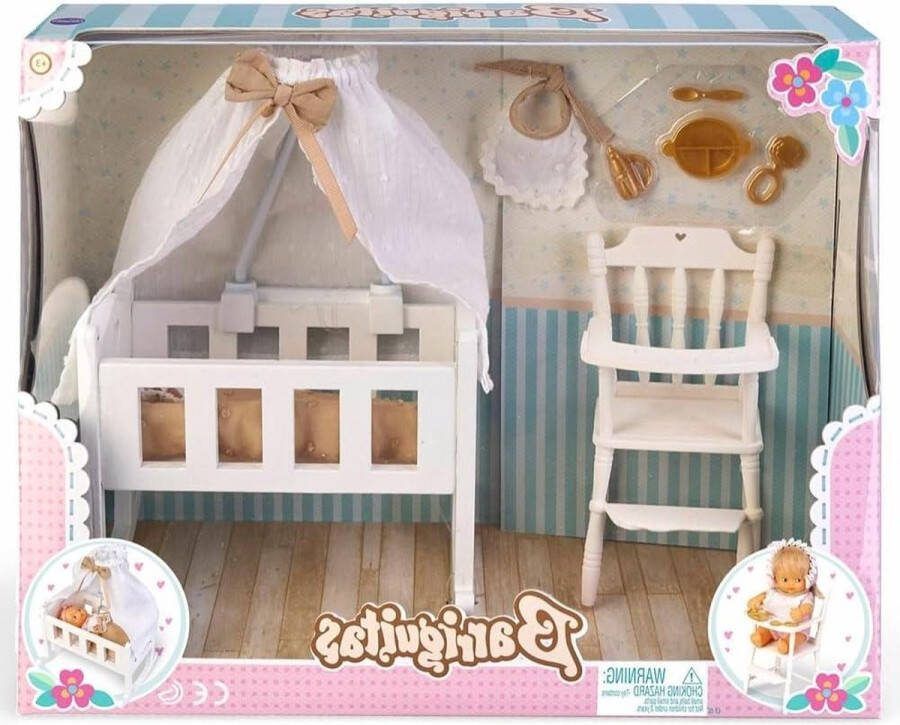 Set voor kinderbed kinderstoel en accessoires voor kinderen poppenstoel