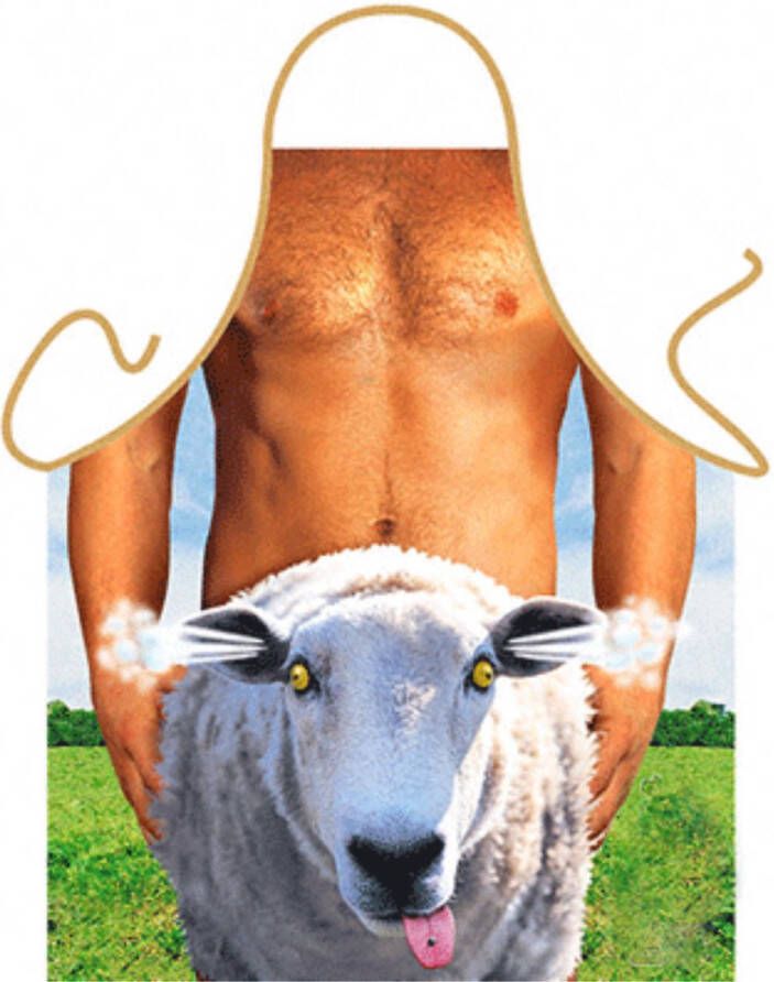 Merkloos Sans marque Sexy kookschort schaap 94 x 57 cm