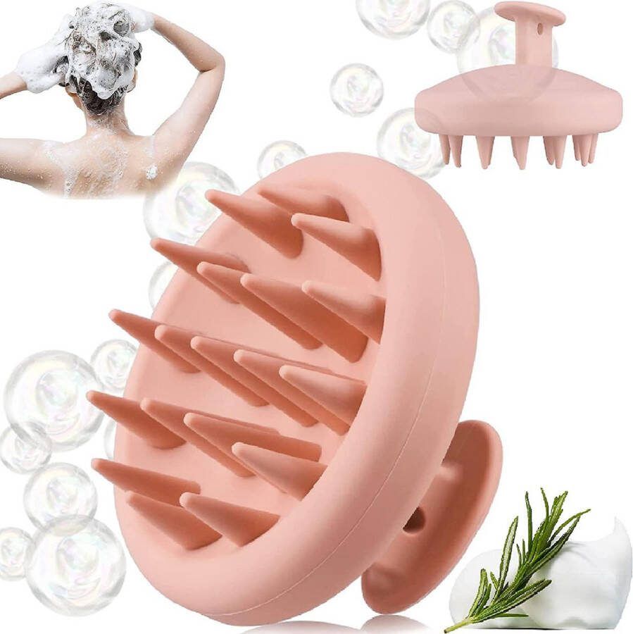 Shampoo-kam Haarborstel -Scalp Massage Brush Shampoo-kam Shampoo bar