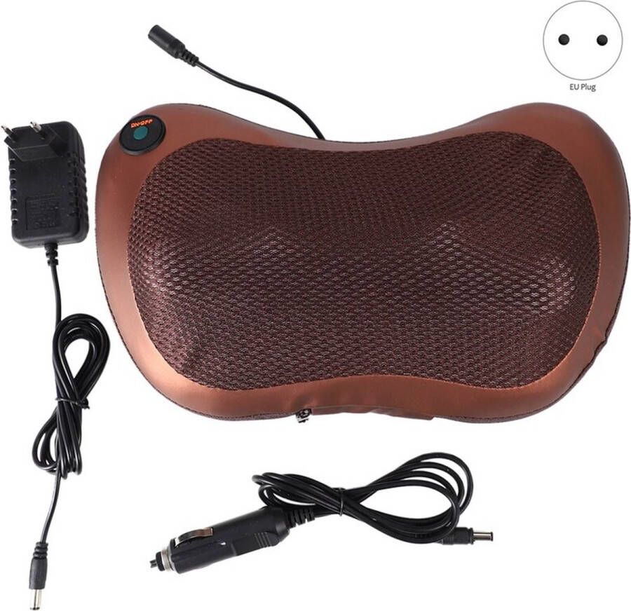 Shiatsu Massagekussen Elektrisch Nekmassage Apparaat Massage Apparaten Nek en Schouder Massage Apparaat Massageapparaten met Infrarood Verwarming