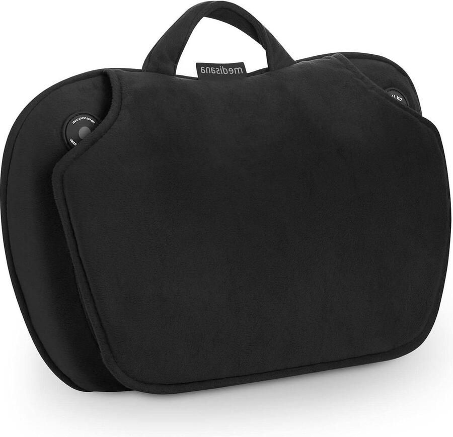 Shiatsu-massagekussen met warmtefunctie 4 roterende massagekoppen Roodlichtfunctie Afstandsbediening Nek schouders rug benen massage matras
