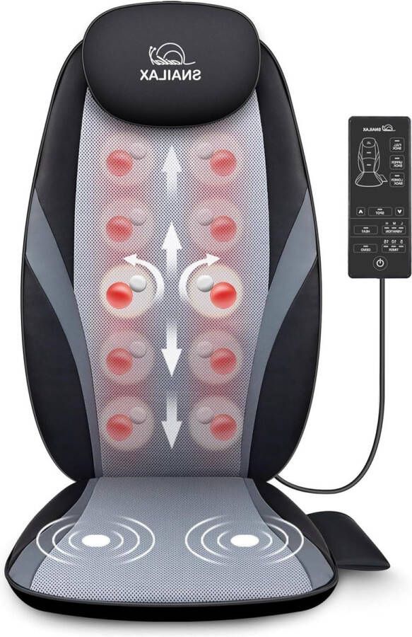 Shiatsu massagekussen Warmtemassage stoel pad Kneedende rugmassage Thuisgebruik SL-256 massage matras