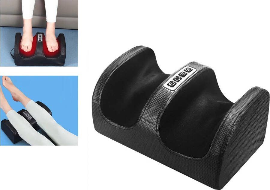A&K Shiatsu Voetmassage Apparaat Vibratie Beenmassage Bloedsomloop Neuropathie Voet en Been Massage Inclusief Huis en Autostekker