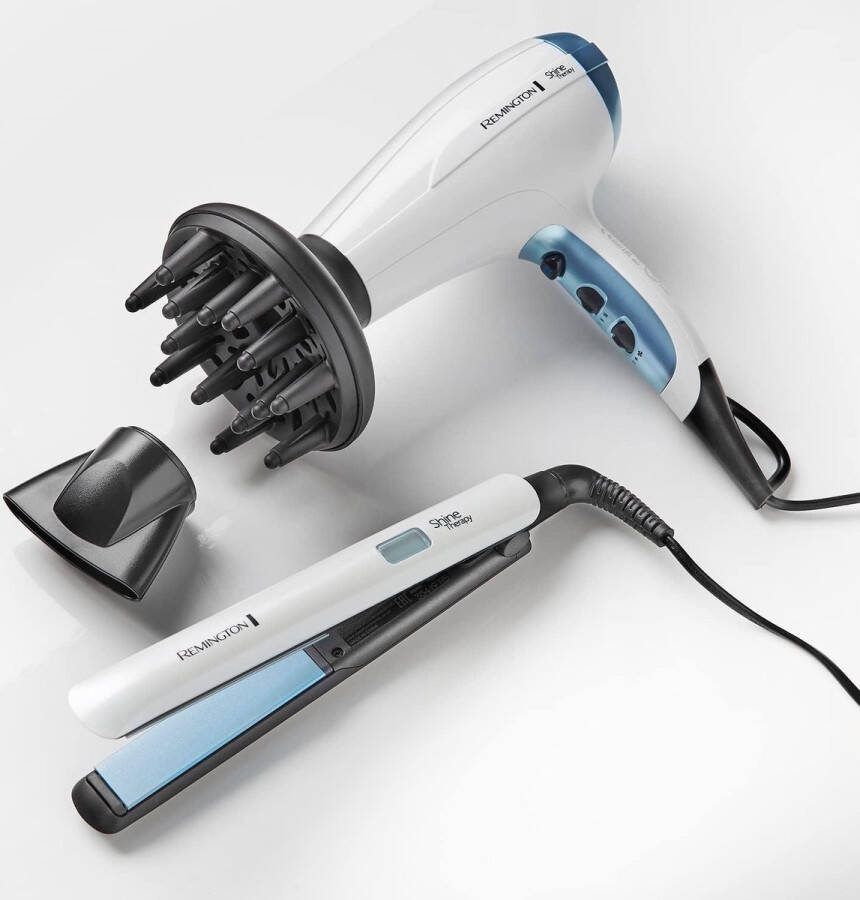 Shine Therapy Stijltang Marokkaanse Arganolie Glanzend Resultaat LCD Display 150-230°C S8500