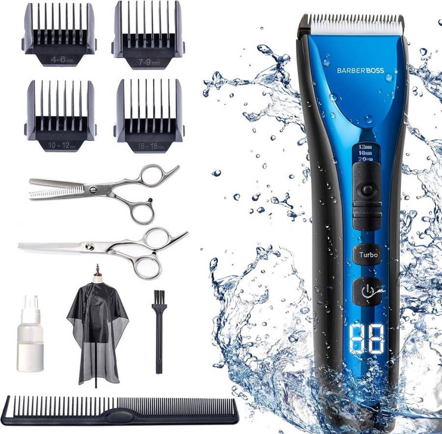 ShopGlobe Baardtrimmer Bodygroomer Tondeuse Baardtrimmer Mannen