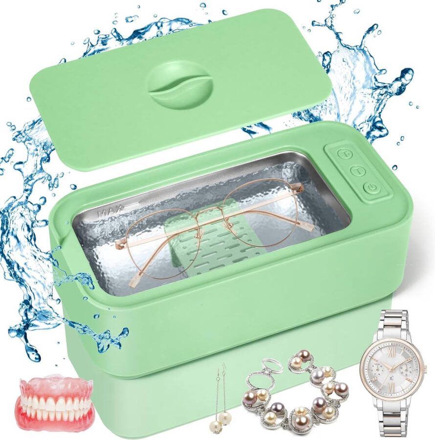 Sieraden Schoonmaken Sieraden Reiniger Juwelenreiniger Sieraden Schoonmaken Apparaat Ultrasonic Cleaner Ultrasonic Reiniger