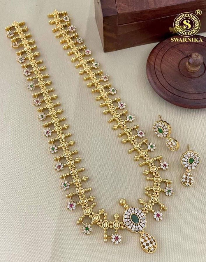 Sierden antique finish necklace with earrings jewellary ornament party wear