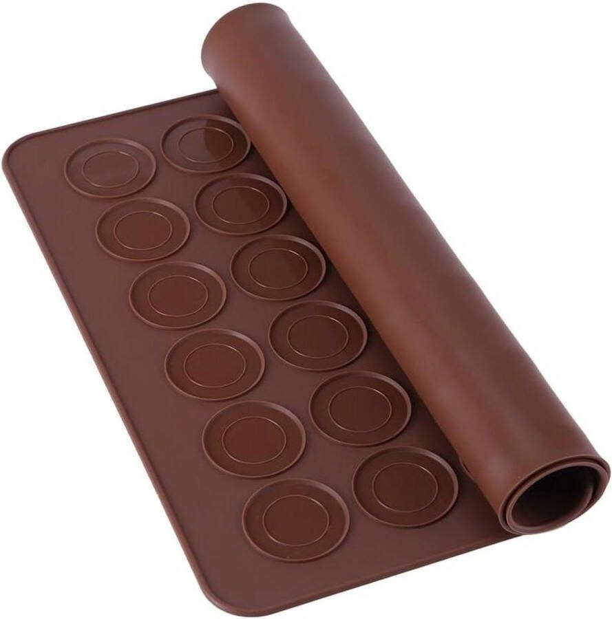 Siliconen Bakmat Holtes Macarons Kit Macaron Bakmat Mold Voor Blad Bakmat Macarons Gebak Koekjes Keuken Decoratiegereedschap