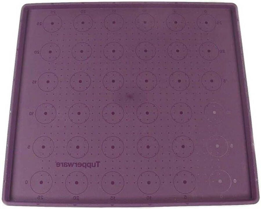 Siliconen bakmat paars permanente antiaanbak bakonderlegger deeg Easyplus