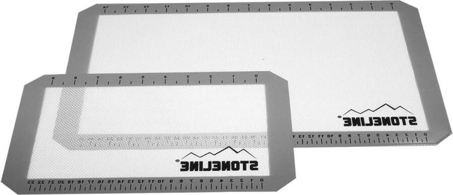 Siliconen bakmat set 2 stuks Keukenaccessoire Anti-aanbak Herbruikbaar
