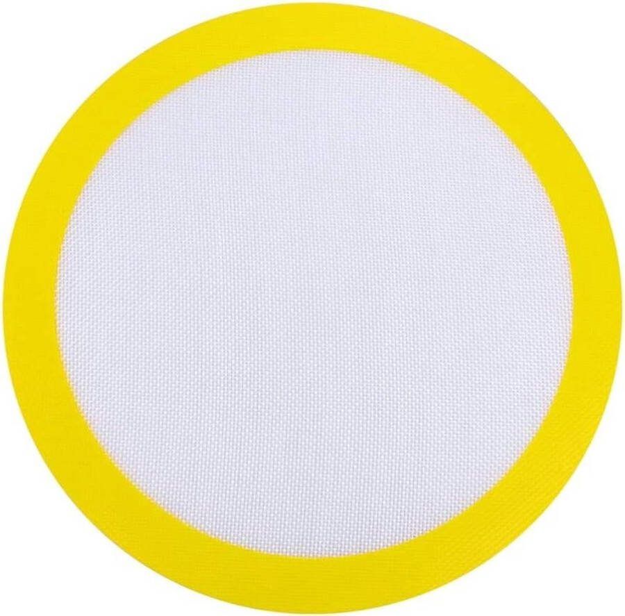 Siliconen bakmat voor deeg bakpapier siliconenmat voor bakken rond voor pizza pannen cake 308 cm willekeurige kleur