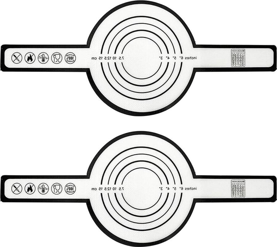 Siliconen Bakmat voor Hollandse Oven Deeg Brood Sling Ronde Met Lange Handvatten Niet Stick Herbruikbare Mat Overbrengen Deeg