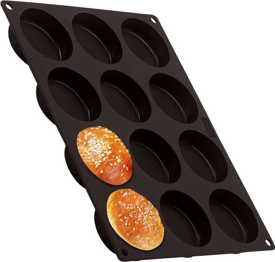 Siliconen Bakvorm Bruin 29 X 22 X 2 cm Antiaanbaklaag Cakevorm