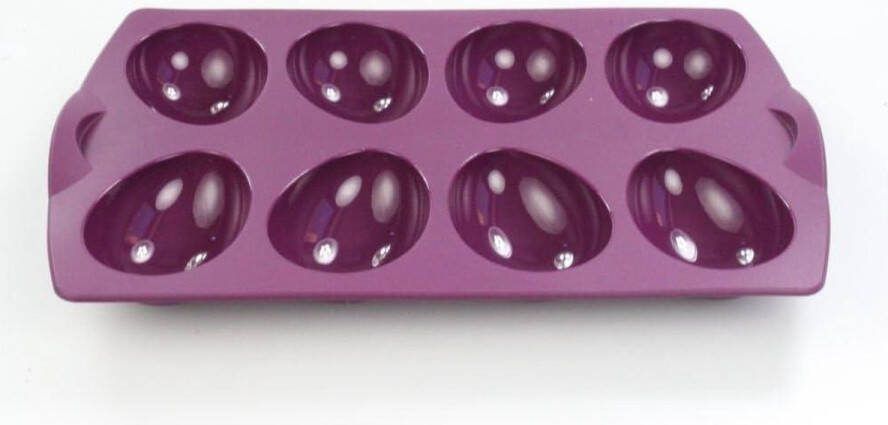 Siliconen bakvorm paars muffin bakvorm eivorm Easyplus 32285