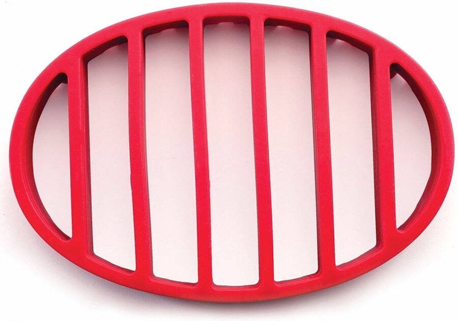 Siliconen braadrek voor snelkookpan Ronde siliconen braadaccessoires compatibel met oven slowcooker instantpot 6 Qt en 8 Quart Trivet braadrek voor het koken van vlees bakken