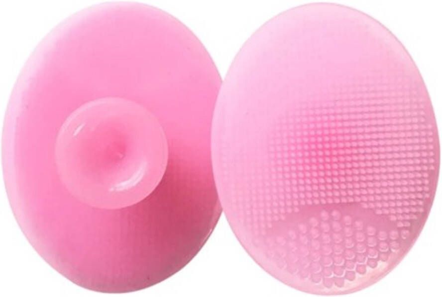 EPIN Siliconen gezichtsborstel Gezichtborstel Gezichtsreiniging Face cleaner Beauty pad |Roze