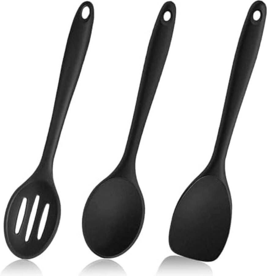 Siliconen Kooklepel Set 3 Stuks