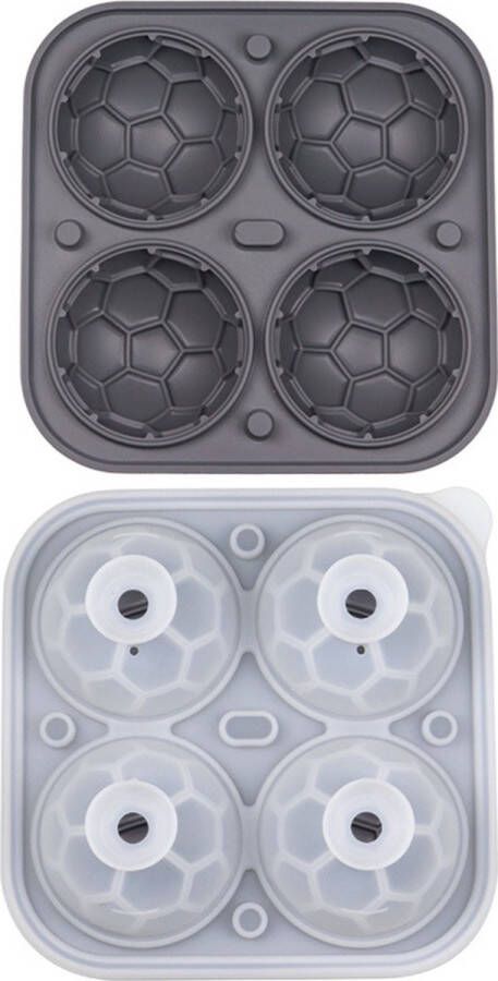 Siliconen Mini Ice Cube Trays Ballen，Ronde Ice Ball Maker Mould Siliconen Ice Cube Tray met deksel voor Vriezer Bol Ice Cube Tray Ice Cube Mallen voor Drinken Sap Cocktail Whiskey Thee Koffie