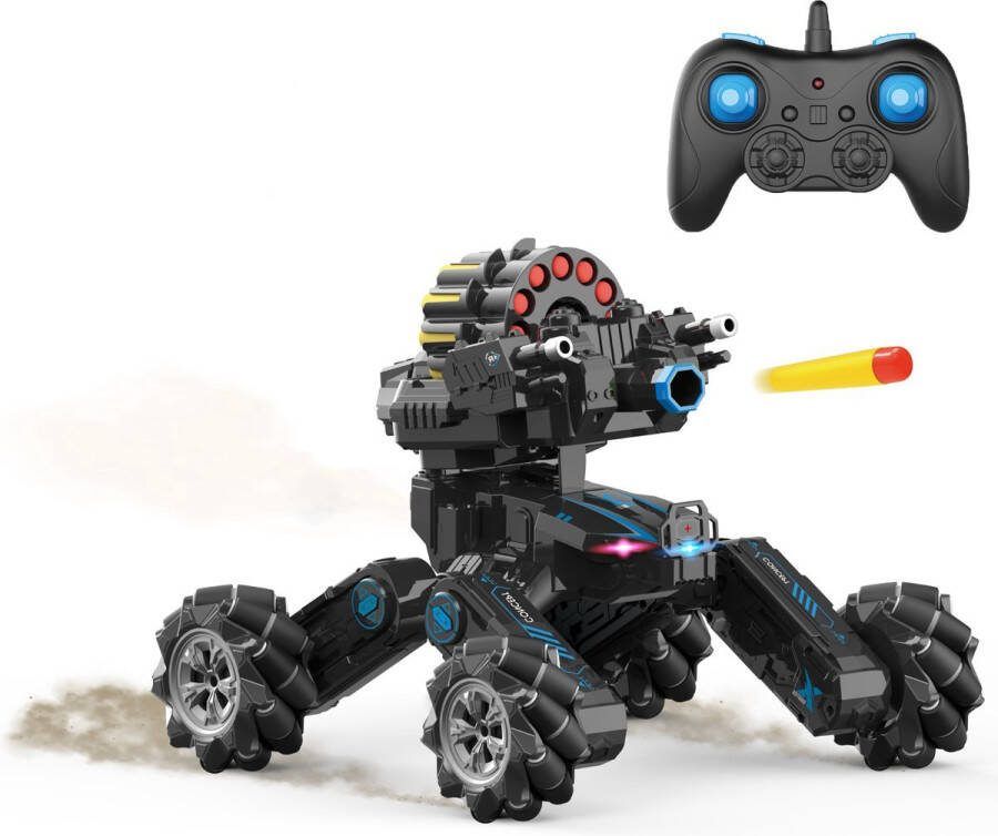 Silvergear Bestuurbare Auto voor Buiten & Binnen RC Armor Auto Volwassenen en Kids Zwart