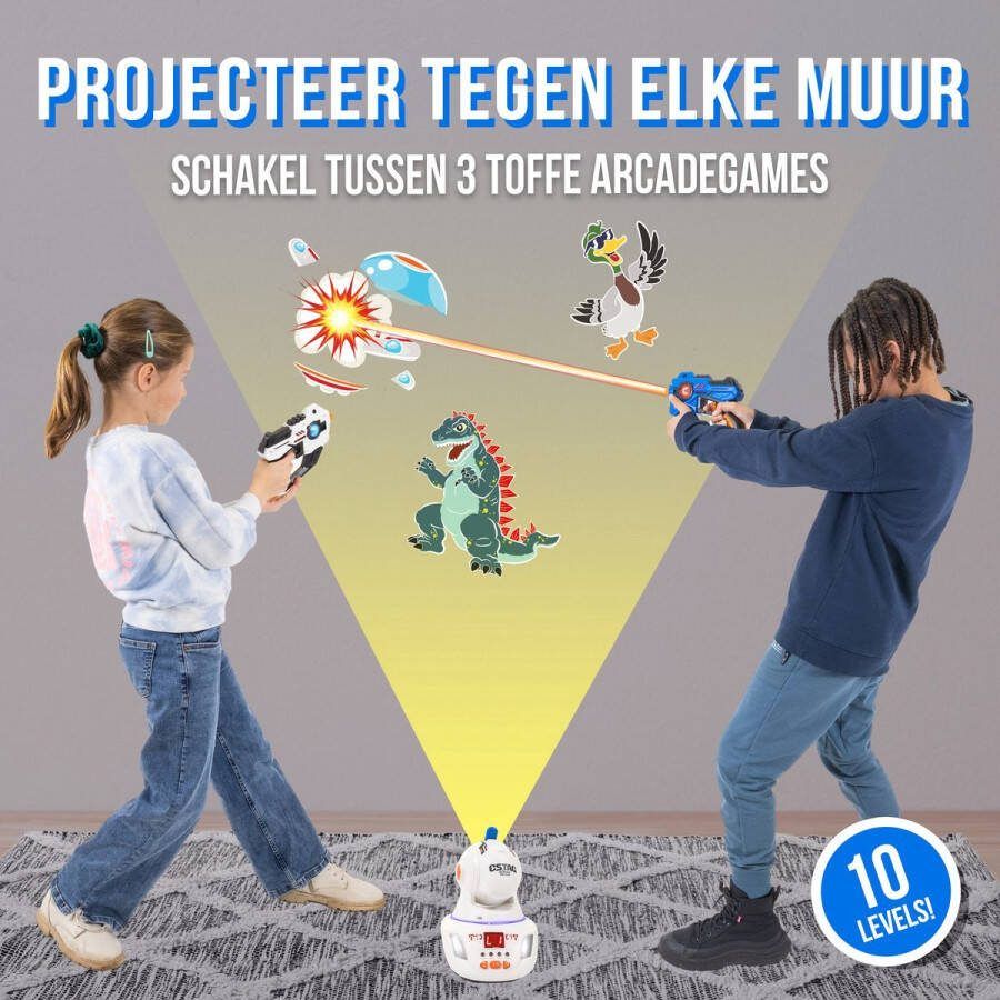 Silvergear Lasergame Set voor Kinderen 2 Laserguns Speelgoed Pistool laser pistool