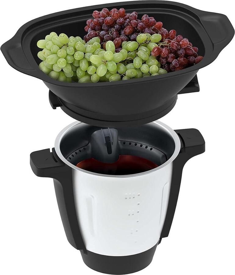 Simsafix Steam Press for Monsieur Cuisine Smart Connect & Trend Juicer for MC Versatile Uses Made in Germany