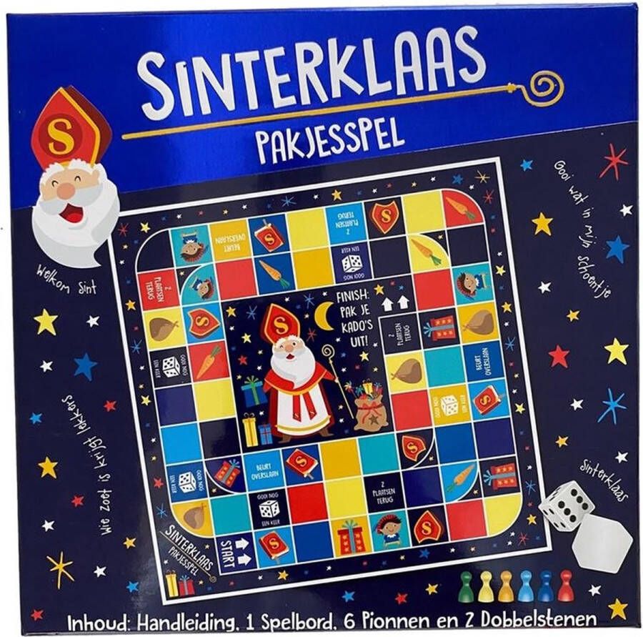 Sinterklaas Pakjesspel Kinderspel Partyspel